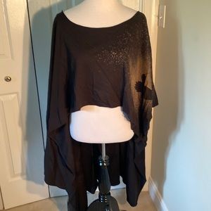 NWT Wings of Sin Dark Brown Cape